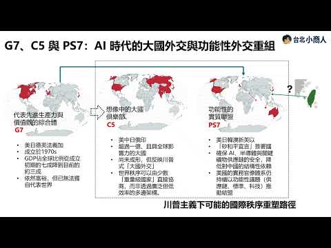 EP005：G7、C5與PS7 (Pax Silica) AI時代的大國外交與功能性外交重組