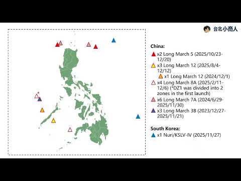 EP012：一張圖看懂/中國火箭殘骸在2025年越來越靠近菲律賓 灰色手段如何透過落區選擇系統化